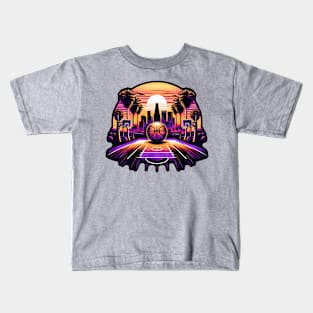 LA - NBA and Lakers Tribute Kids T-Shirt